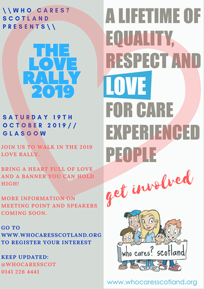 Lifetime of Love Rally - Glasgow