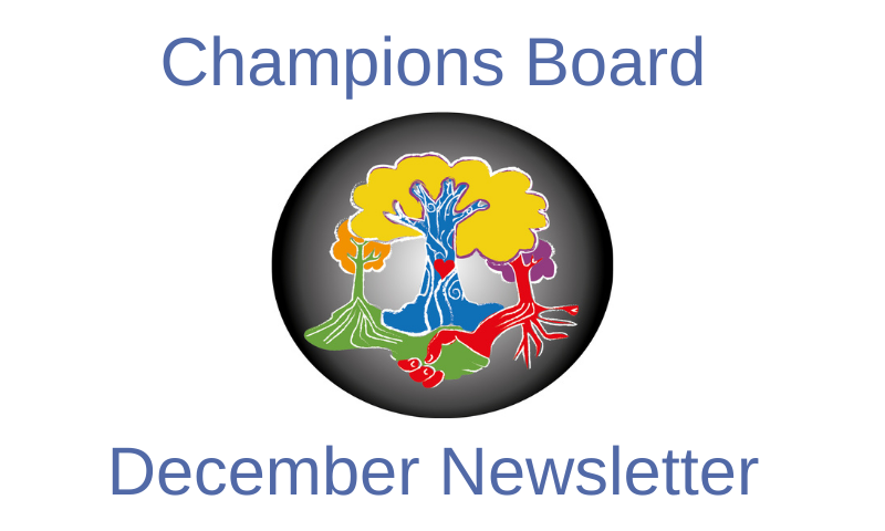 Champions Board December Newsletter